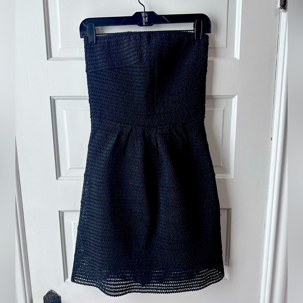 Eyedoll black strapless Dress size 38 (small)